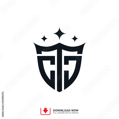 logo vector minimalis and editable with strong character