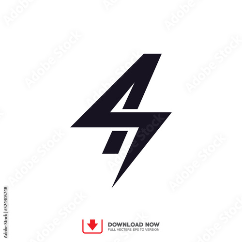 logo vector minimalis and editable with strong character