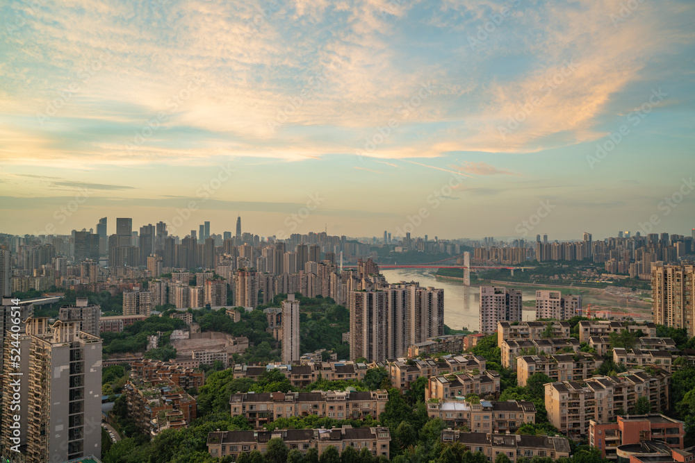 The beautiful city of Chongqing，china