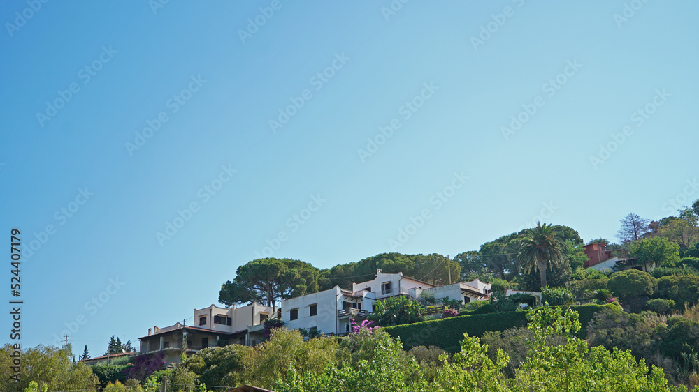 Häuser auf der Insel Elba