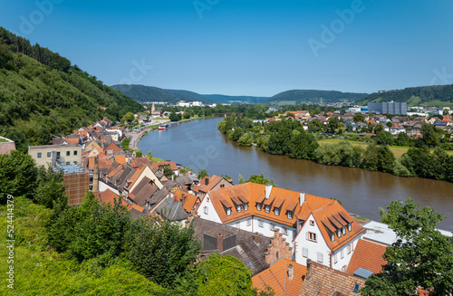 Germany, historical places along the river Main