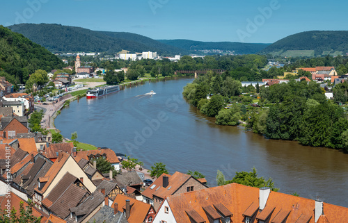 Germany, historical places along the river Main