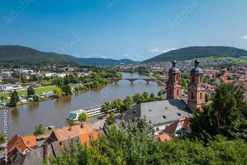 Germany, historical places along the river Main