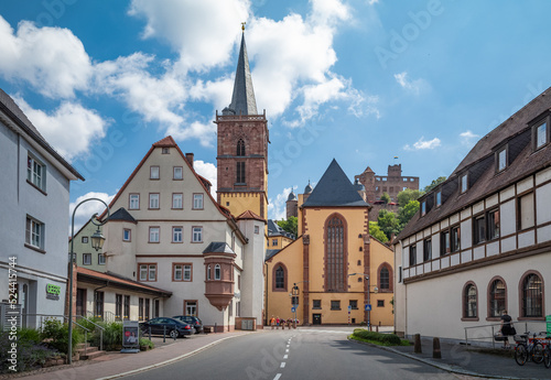 Germany, historical places along the river Main