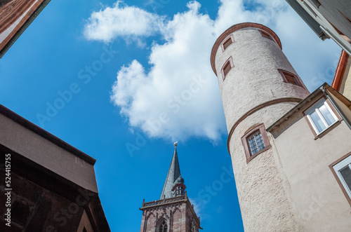 Germany, historical places along the river Main