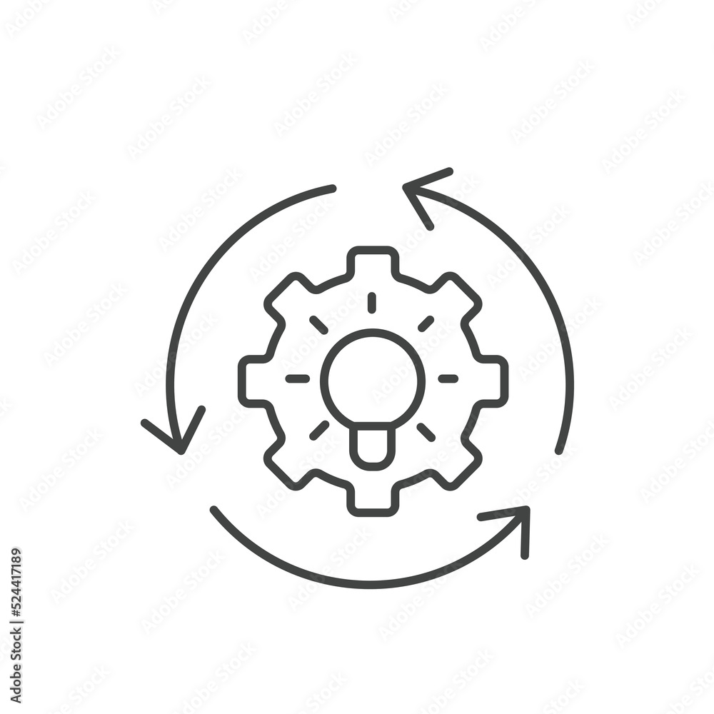 Innovation icons symbol vector elements for infographic web Innovation icons symbol vector elements for infographic web