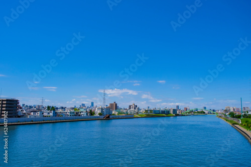 尾久橋からの隅田川(王子方面)