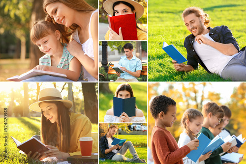 Collection of different peo...