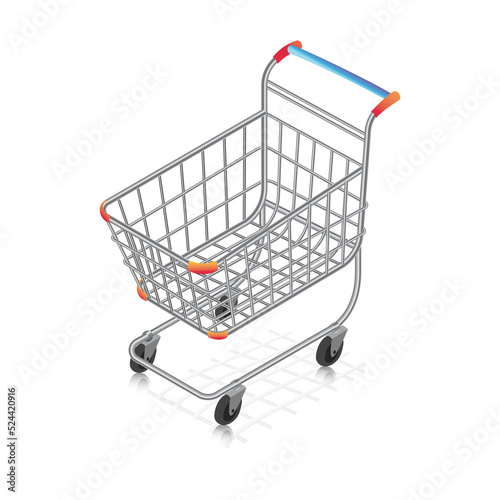 Shopping cart for ecommerce or online shop for business online design