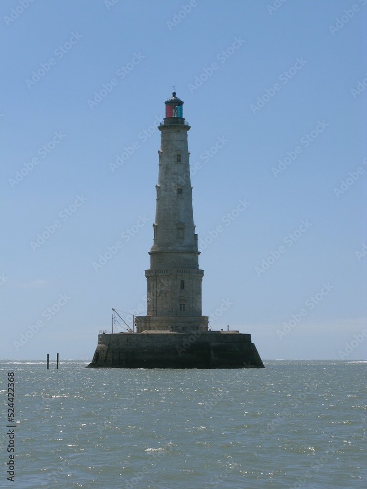 Le phare de Cordouan vu depuis un bateau