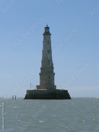 Le phare de Cordouan vu depuis un bateau
