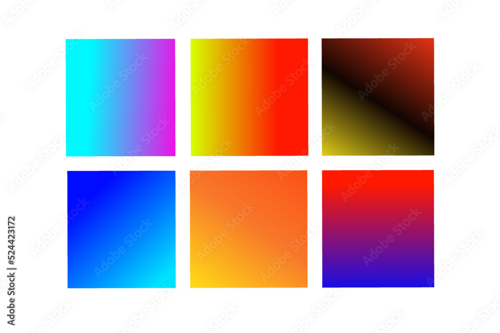 Vector Abstract gradient set background, Elegant bright with gradient. A new side to your web, banner, cover template, poster, banner and more