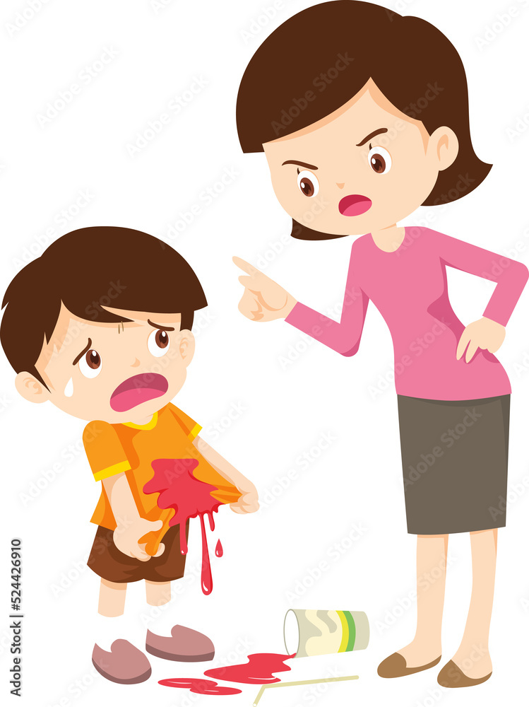 Family character-father mother and children Family character-father mother and children