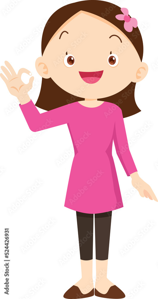 Family character-father mother and children Family character-father mother and children