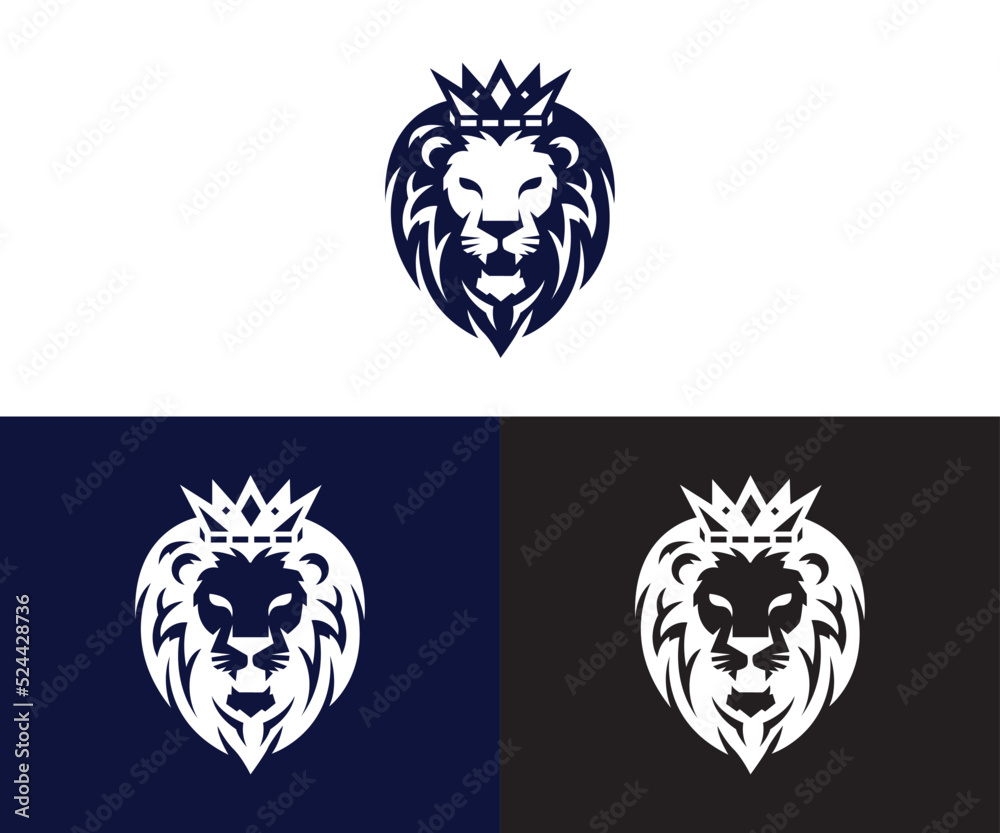 Fototapeta premium the lion logo design