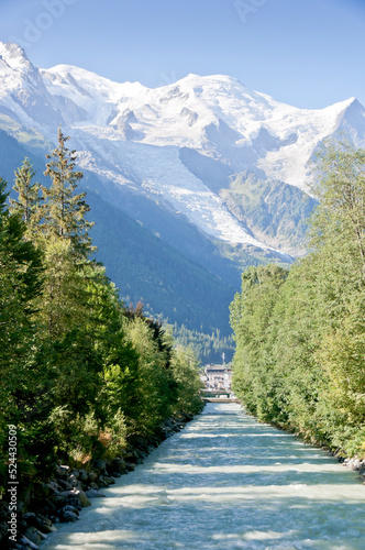 River Arve Chamonix Mont-Blanc, France