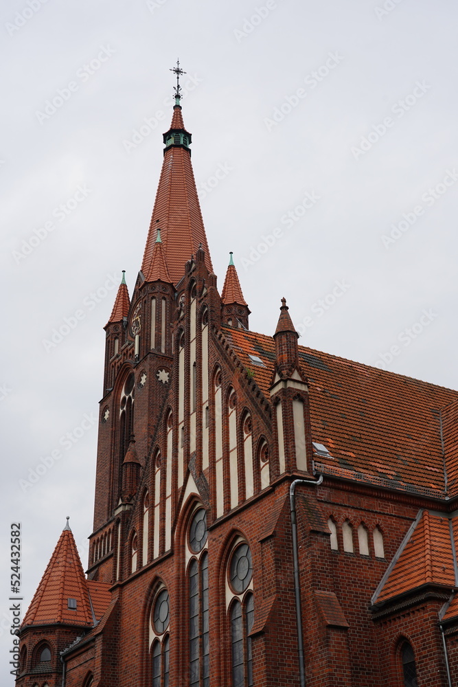 Fototapeta premium Die Pauluskirche in Berlin-Lichterfeld