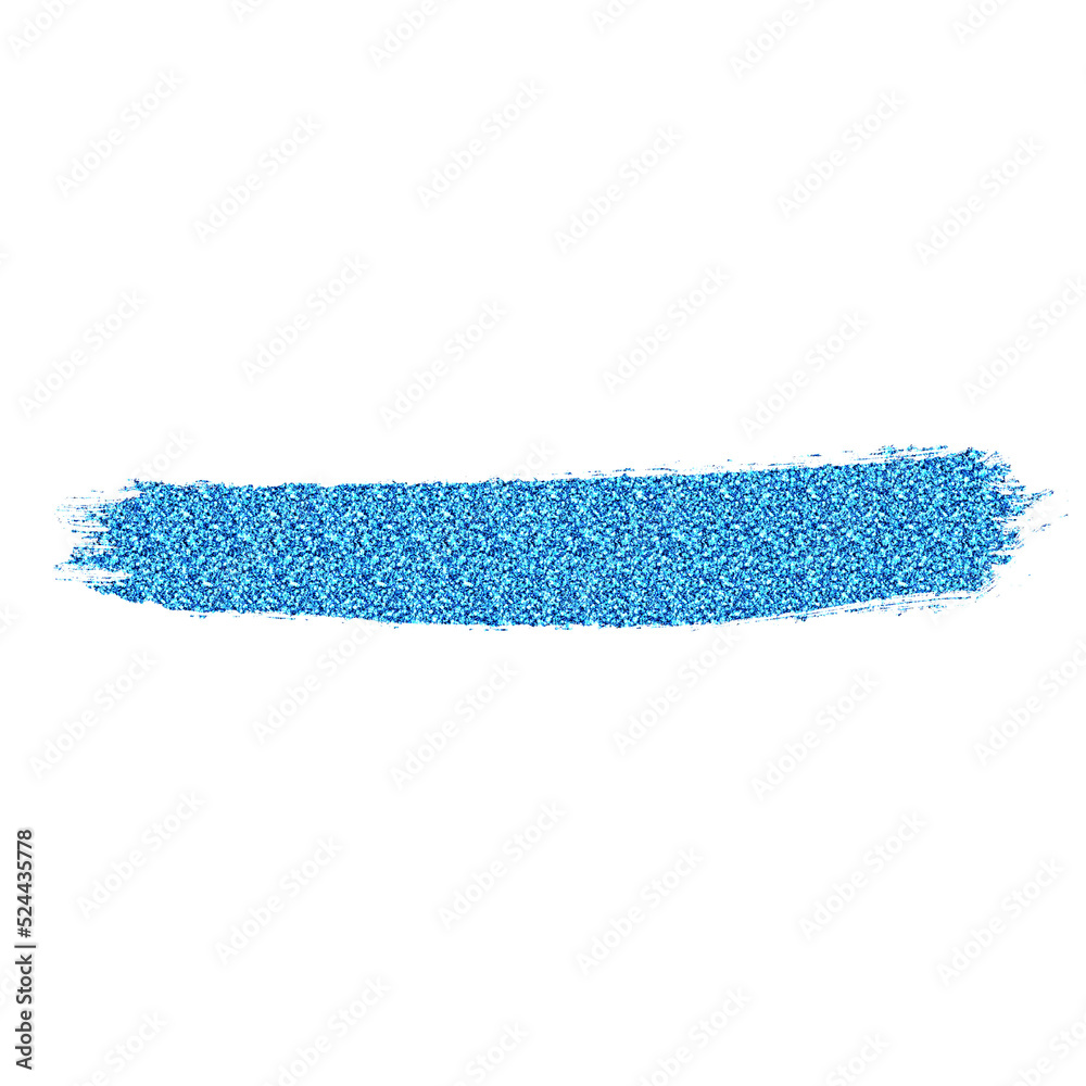 Fototapeta premium blue glitter brushstroke