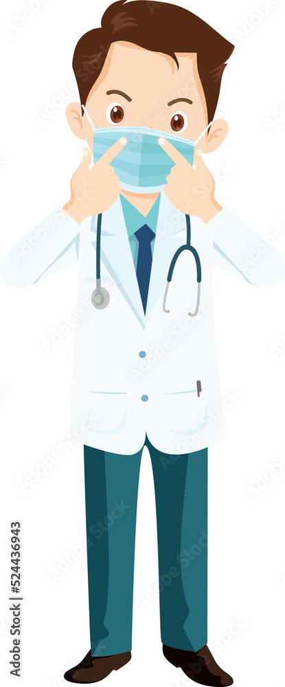 Doctor Cartoon character professional doctor Doctor Cartoon character professional doctor