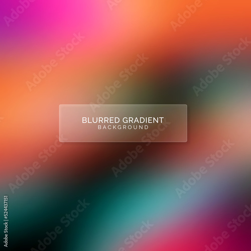 Abstract dark blurred colorful background design