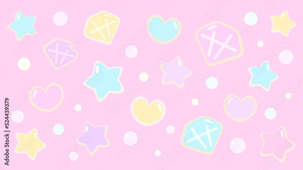 icing cookie wallpaper♪