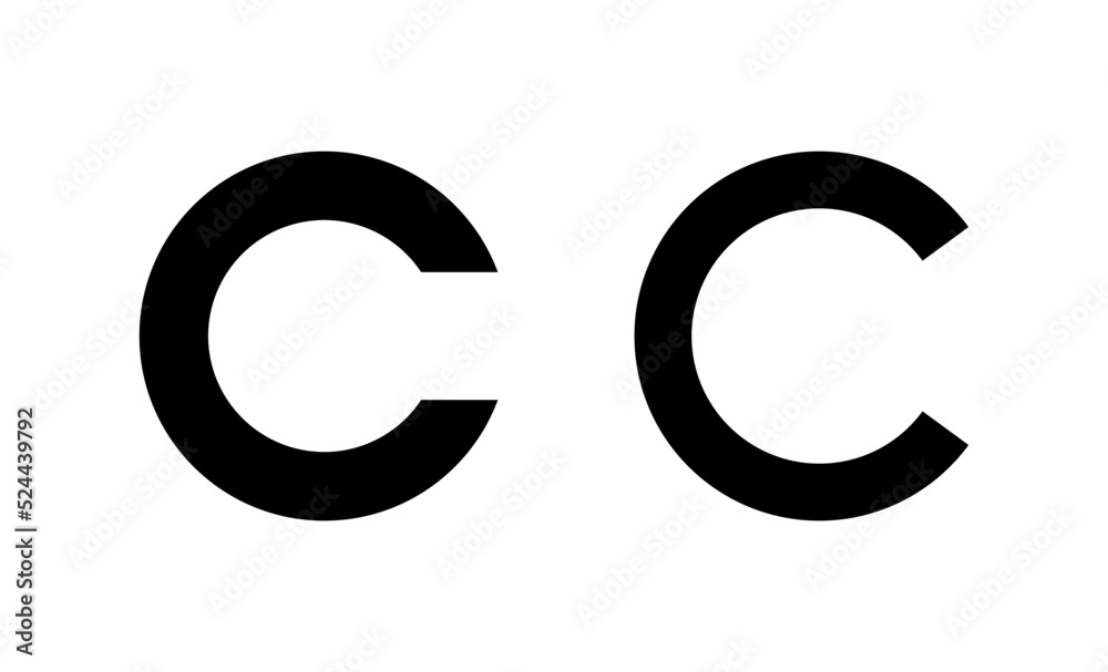 Copyright icon vector. copyright sign and symbol Copyright icon vector. copyright sign and symbol
