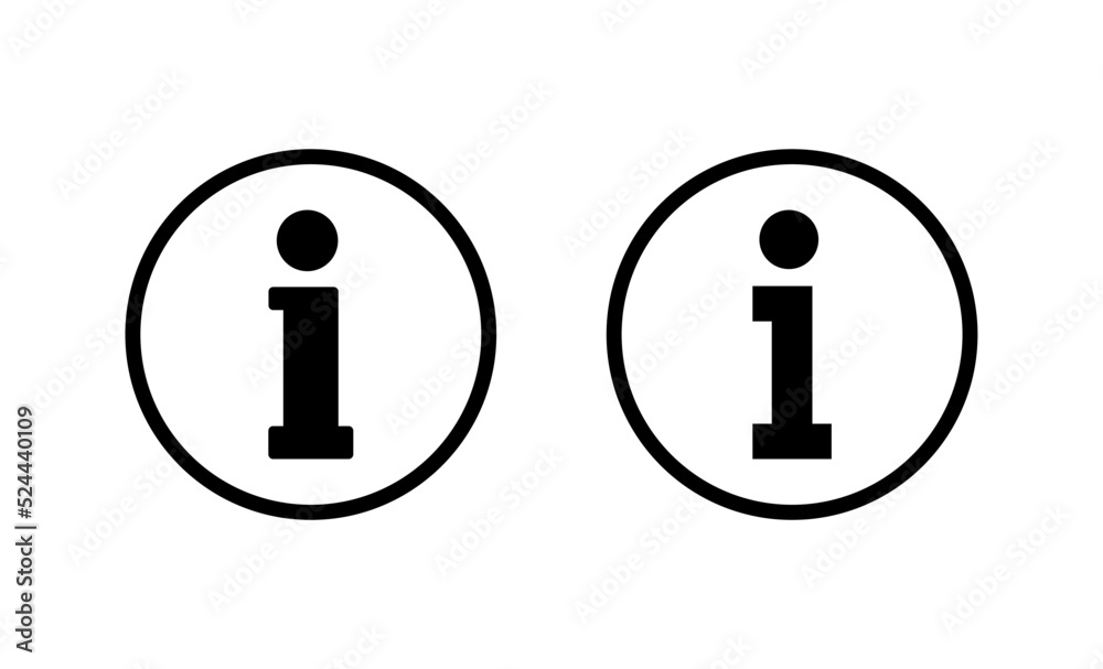 Info sign icon vector. about us sign and symbol. Faq icon Info sign icon vector. about us sign and symbol. Faq icon