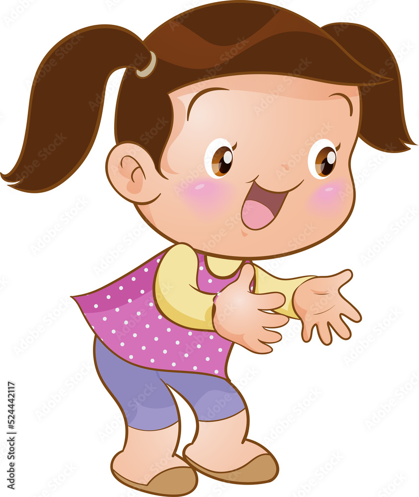 cute little children or kids cartoon character cute little children or kids cartoon character