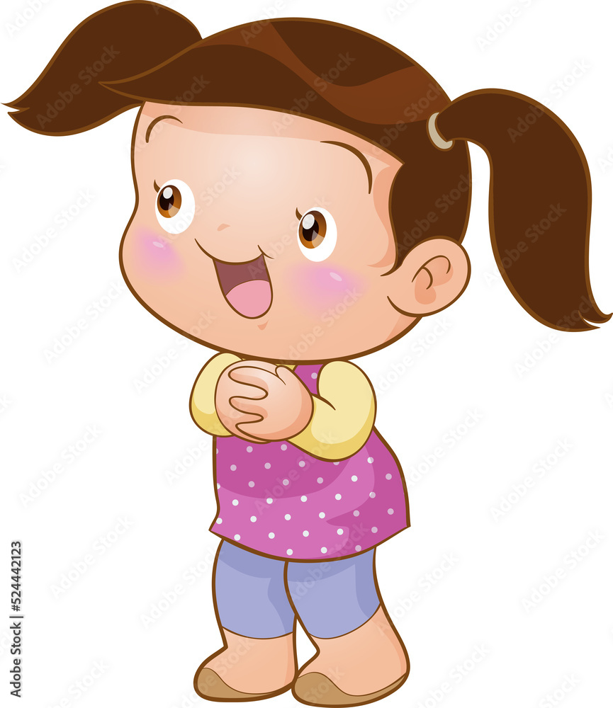 cute little children or kids cartoon character cute little children or kids cartoon character