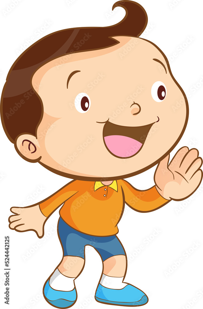 cute little children or kids cartoon character cute little children or kids cartoon character