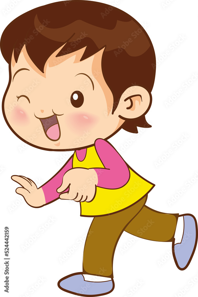 cute little children or kids cartoon character cute little children or kids cartoon character