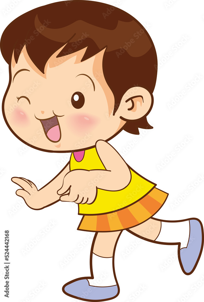 cute little children or kids cartoon character cute little children or kids cartoon character