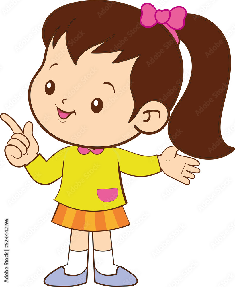 cute little children or kids cartoon character cute little children or kids cartoon character