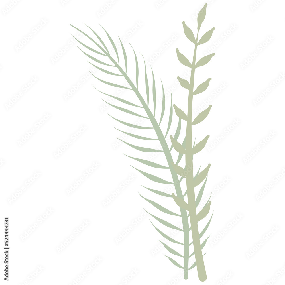 Aesthetic wreath green leaf nature Aesthetic wreath green leaf nature