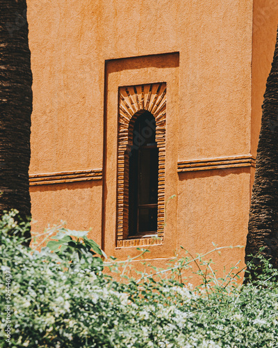 Typical arabic style window with ornament (ID: 524446137)