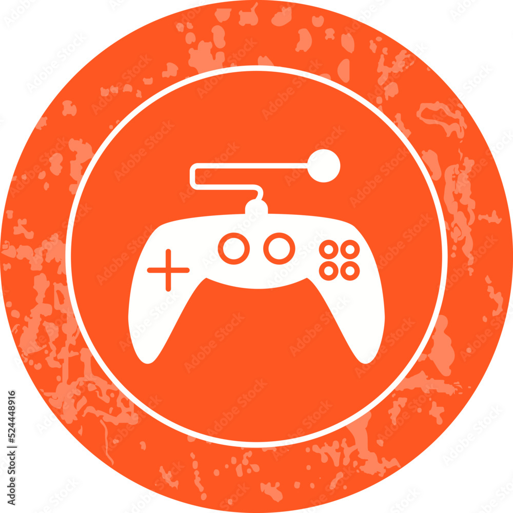 Unique Gaming Control Vector Icon Unique Gaming Control Vector Icon