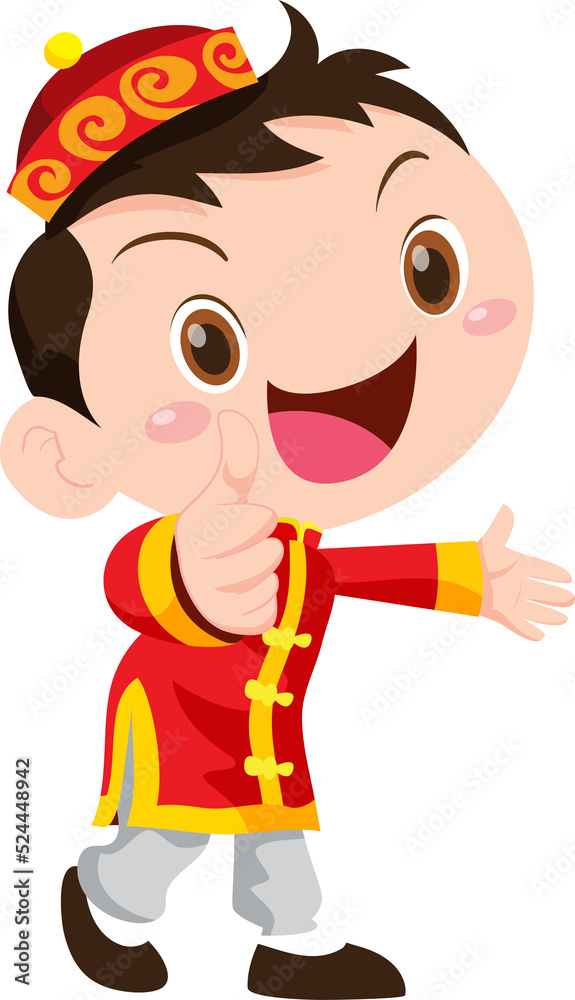 cute kids character in chinese traditional style cute kids character in chinese traditional style
