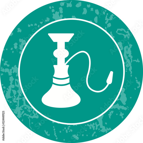 Unique Hookah Vector Icon