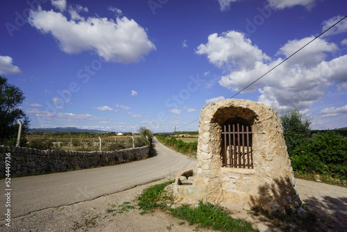Pou Celat, pozo de origen medieval,Porreres, mallorca,islas baleares, Spain, europa photo