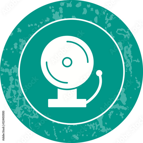 Unique Fire Alarm Vector Icon