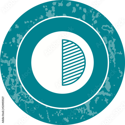 Unique Contrast Vector Icon