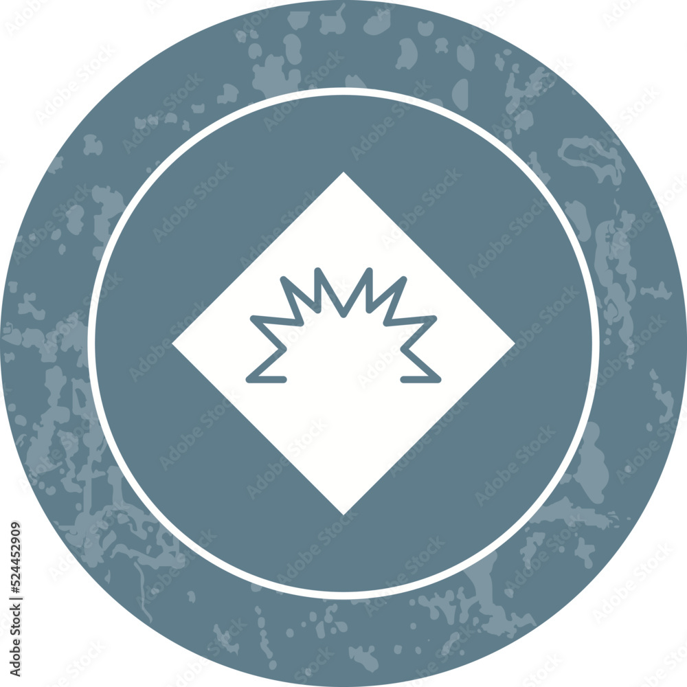 Danger of Welding Flash Vector Icon