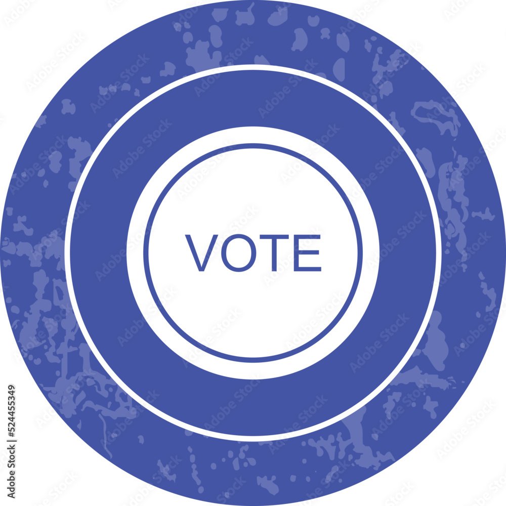 Fototapeta premium Vote Link Icon