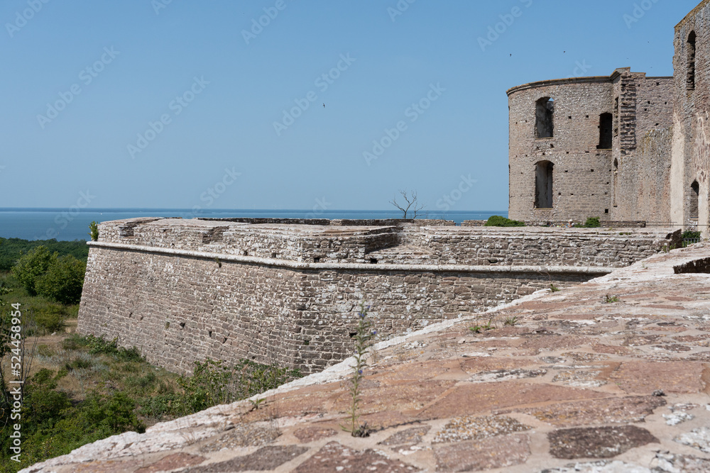 Borgholm fortress, Öland, Sweden.