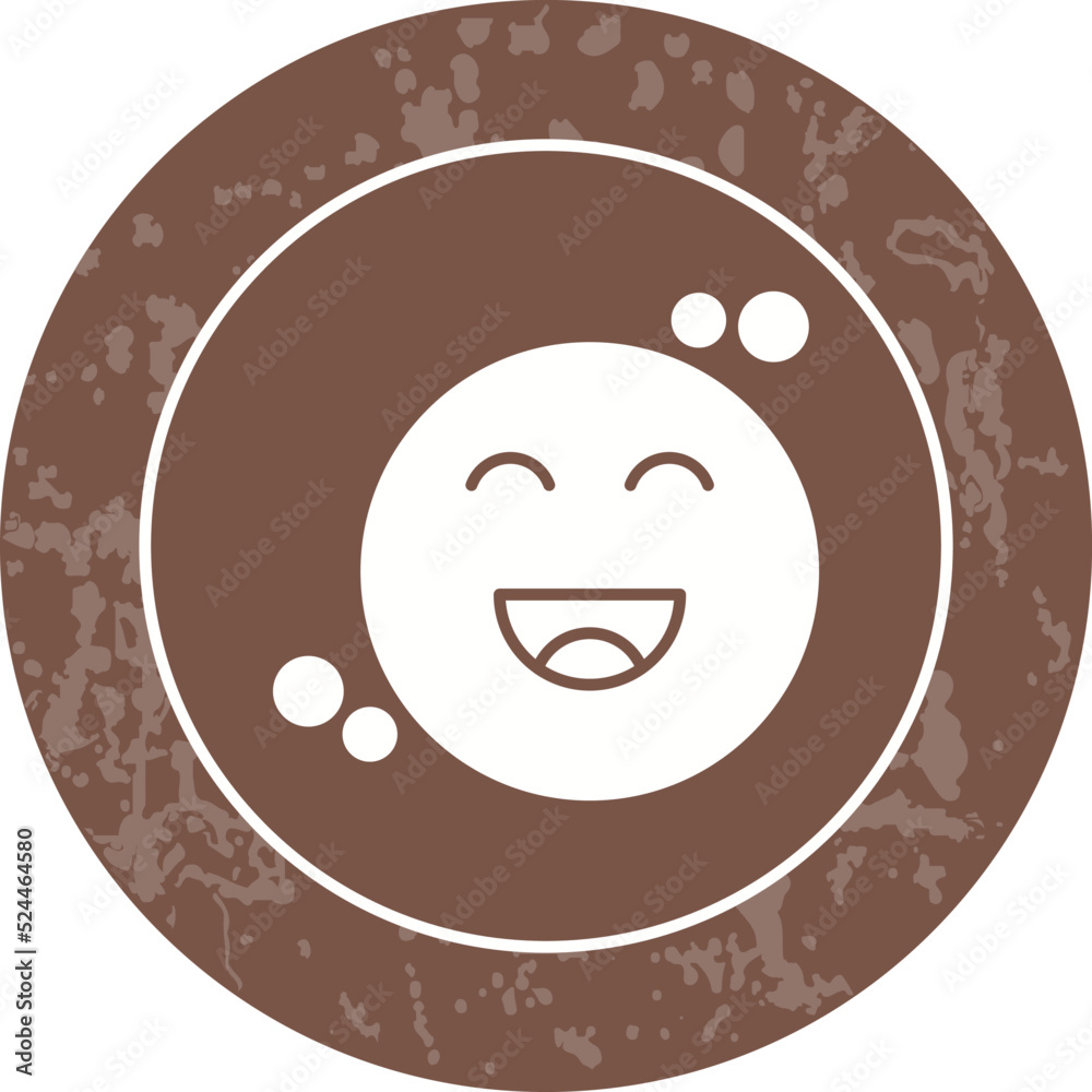 Obraz premium Happiness Icon