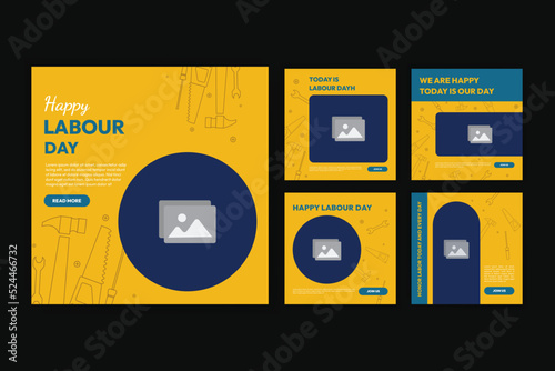 Labor Day. International Labor Day. Banner vector for social media ads, web ads, business messages, discount flyers and big sale banners.