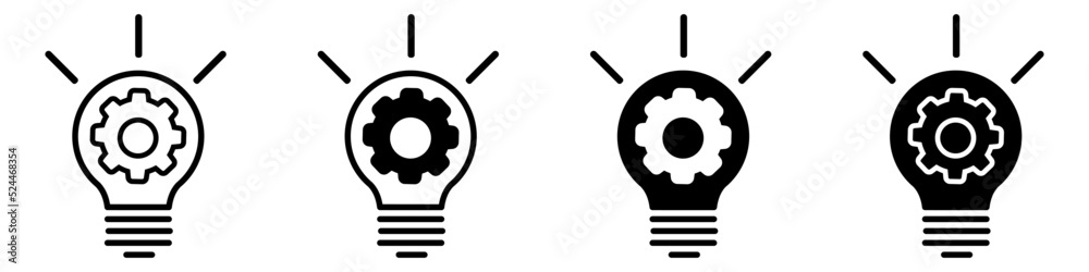 Engineering icon vector set. Manufacturing illustration sign collection. engineer symbol. technology logo.