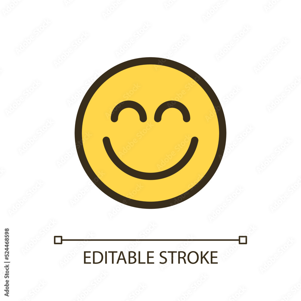 Fototapeta premium Portrait mode pixel perfect RGB color ui icon. Photo editor instrument. Retouch. Simple filled line element. GUI, UX design for mobile app. Vector isolated pictogram. Editable stroke. Arial font used