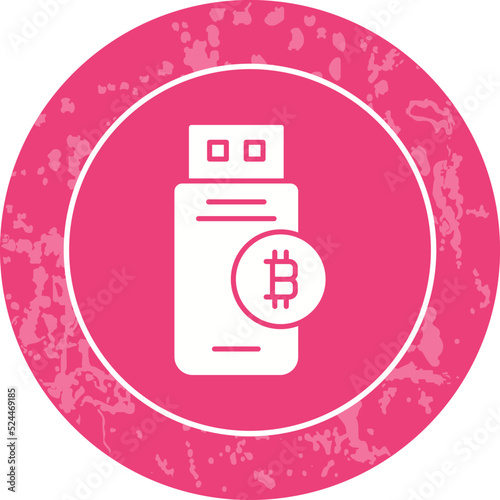 Bitcoin Usb Device Icon