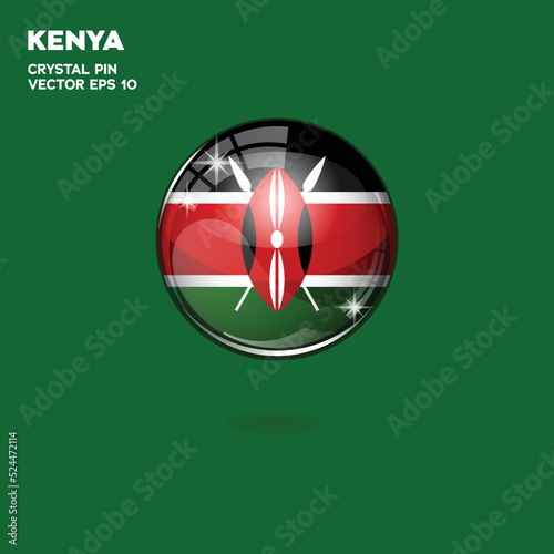 Free Download Kenya Flag 3D Buttons - GFXLoad